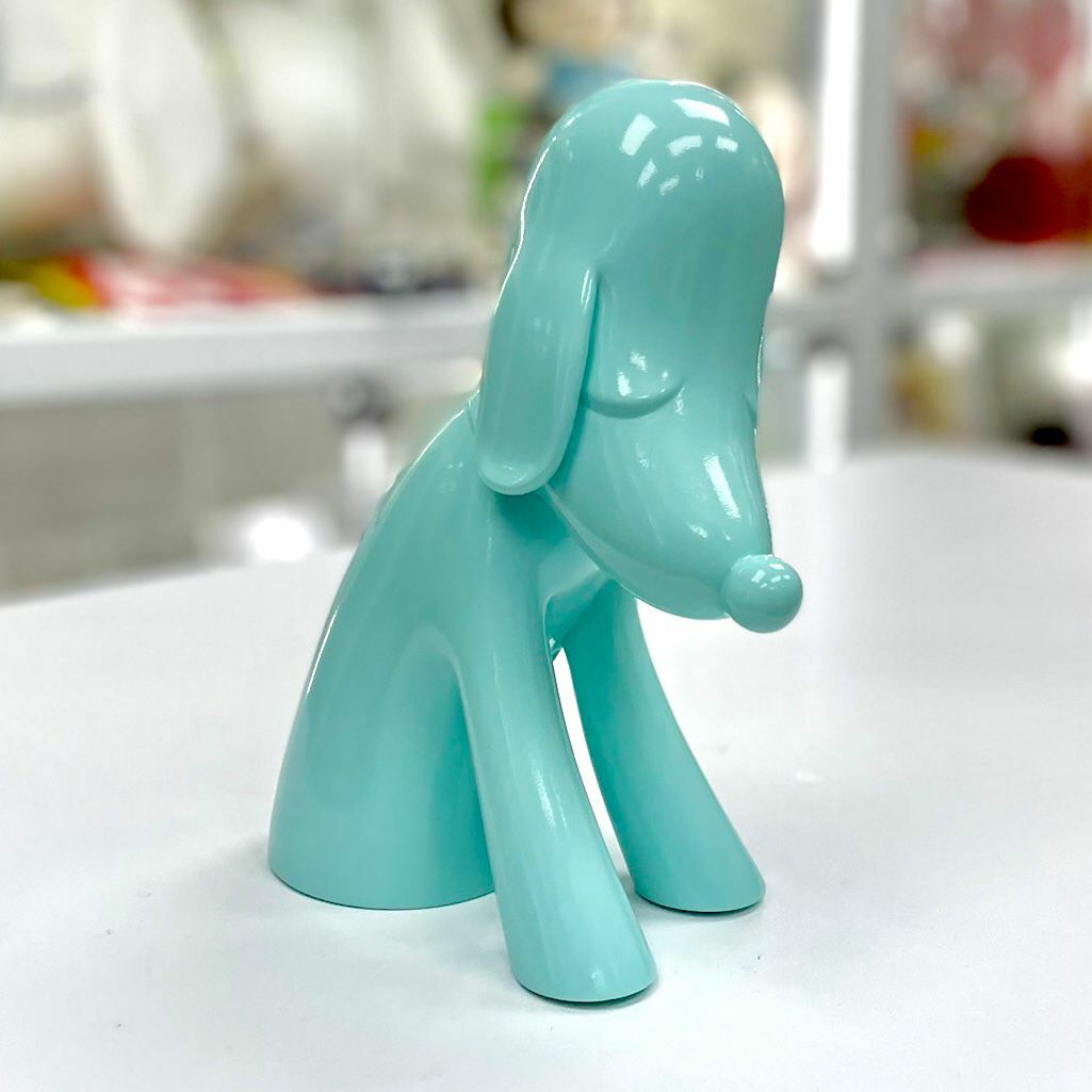 Aomori Museum of Art Limited "Aomori Dog Savings Box" (Light Blue)