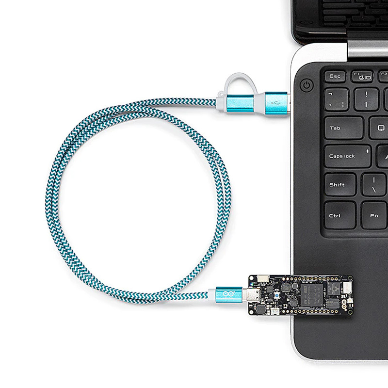 Arduino 官方典藏版 Type-C 傳輸線(2-in1)