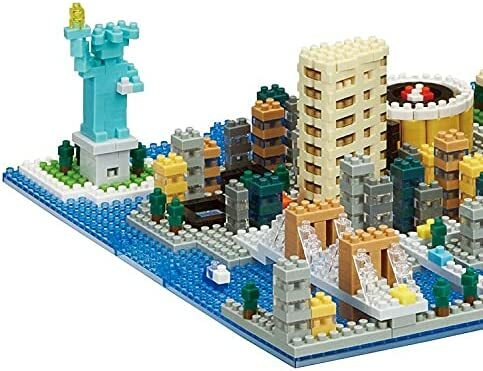 《 Nano Block 迷你積木 》【世界主題建築系列】NB-033紐約城市