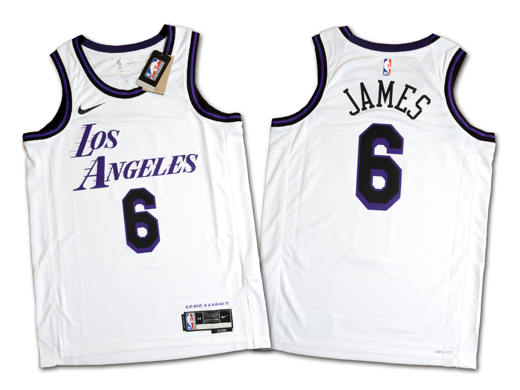 Nike 洛杉磯湖人隊 LeBron James 城市版 Swingman 球衣