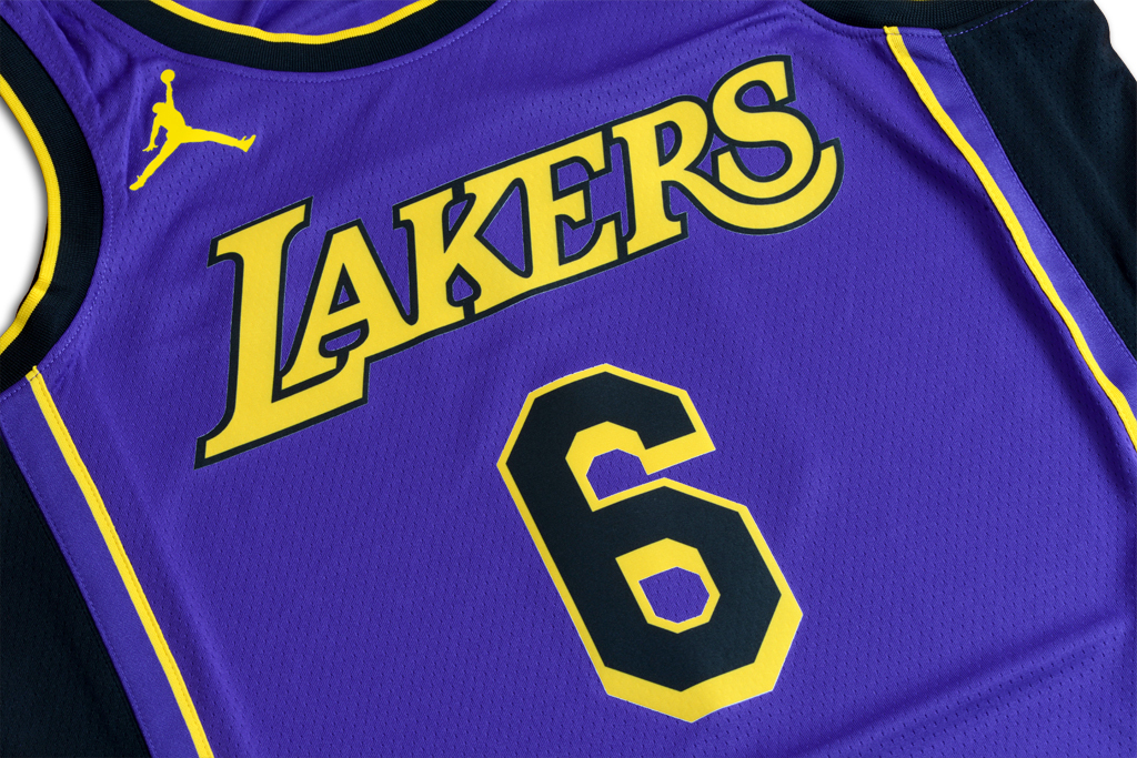 Jordan Brand 洛杉磯湖人隊 LeBron James 宣言版 Swingman 球衣