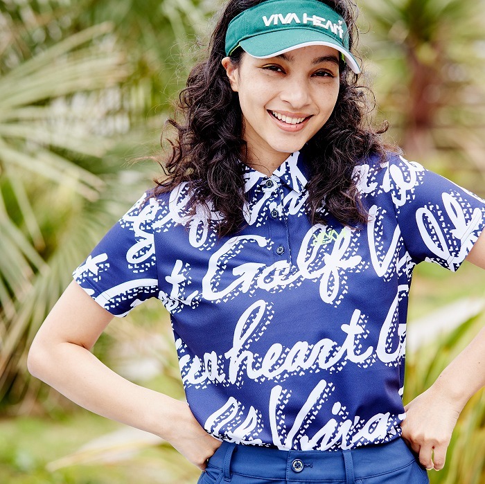 女士 字母印花短袖POLO衫