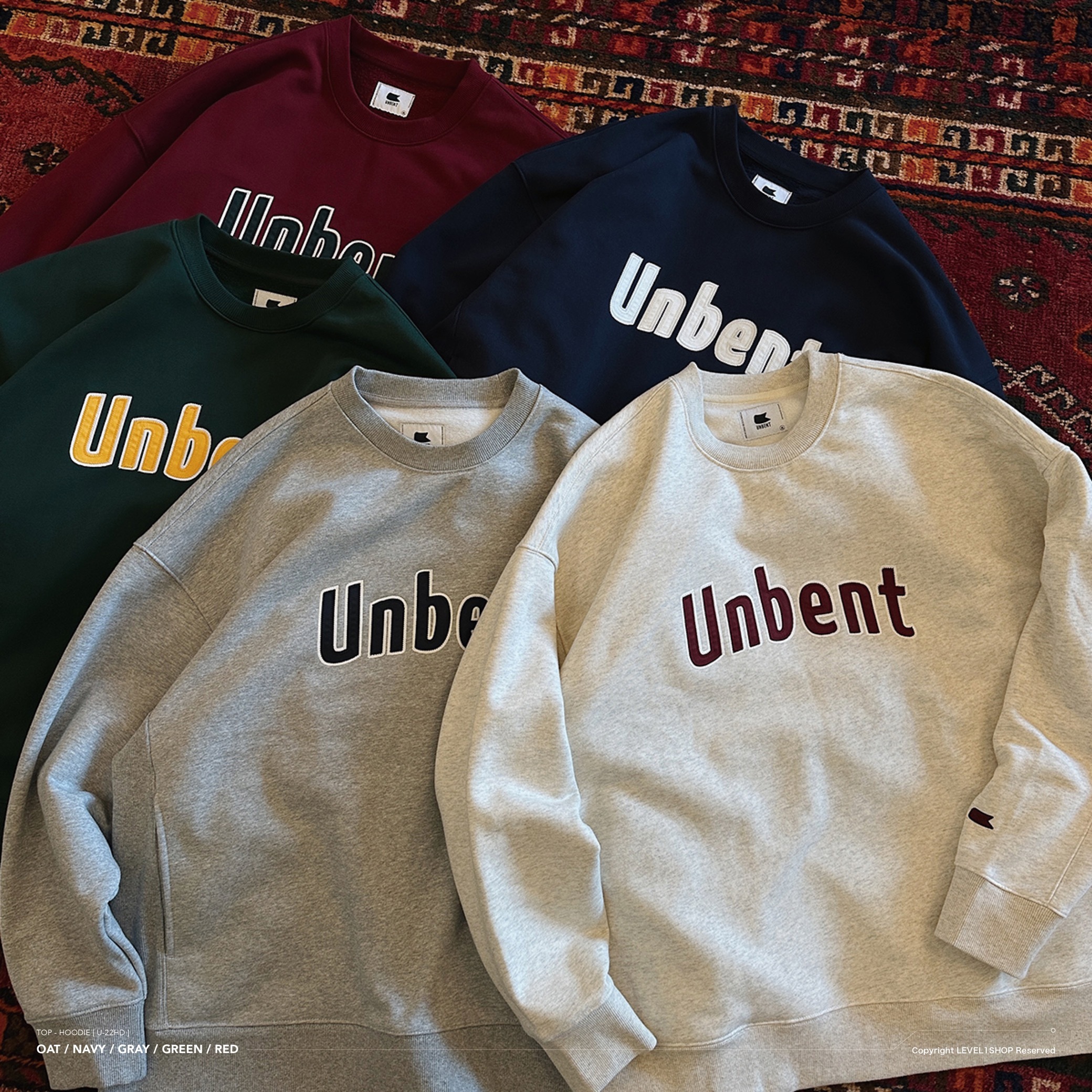 UNBENT - 22A/W 410G Heavyweight Sweater