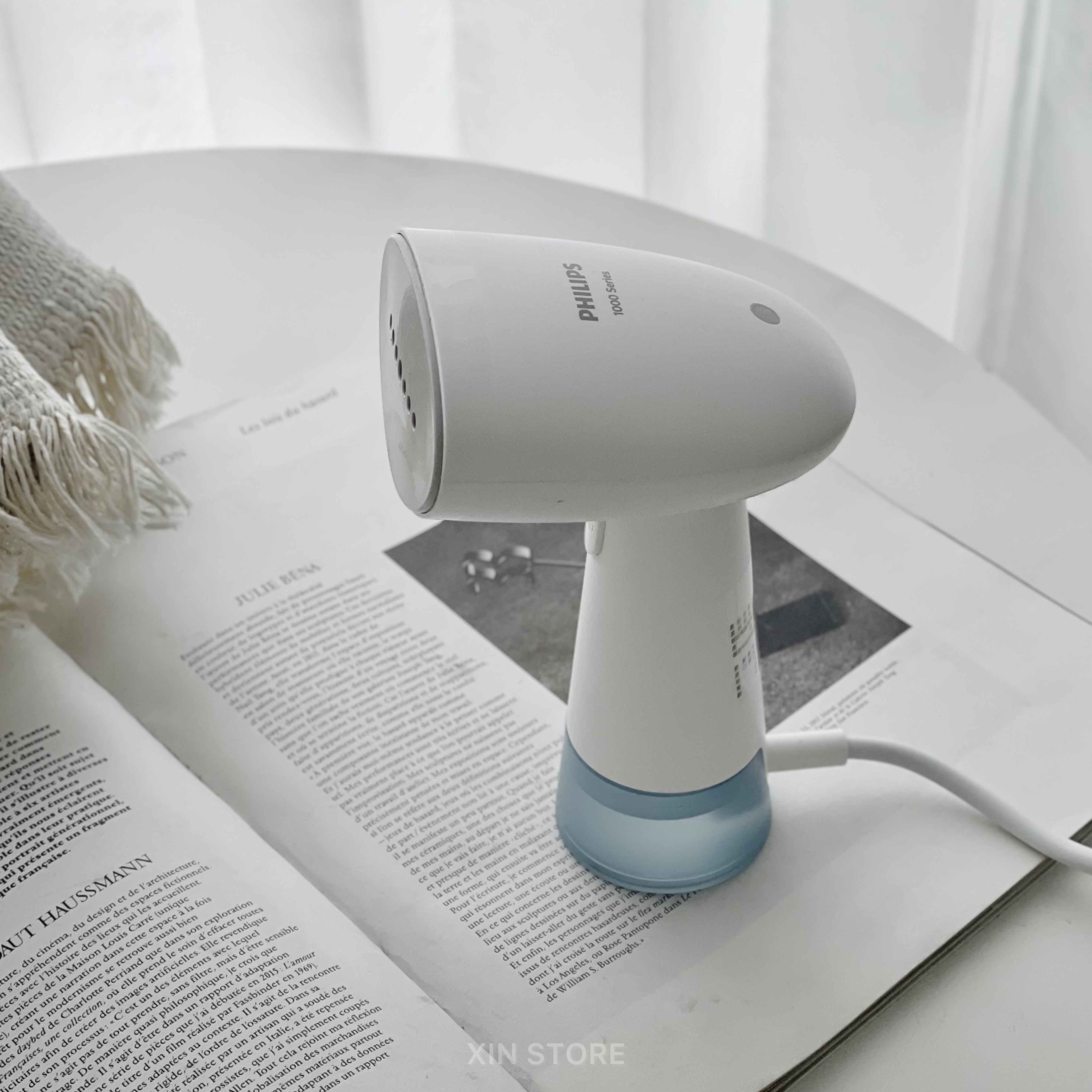 PHILIPS 飛利浦 手持 蒸氣 迷你 輕巧 掛燙機 小清新 白水藍