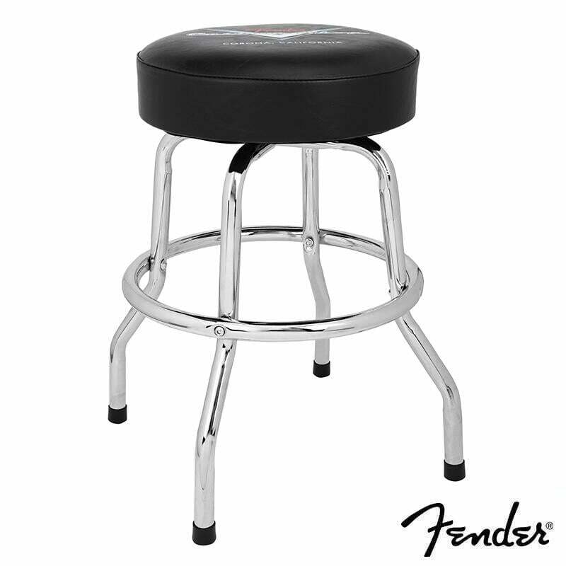 Fender CUSTOM SHOP Logo 24英吋 吉他彈奏椅 酒吧椅 旋轉椅 高腳椅