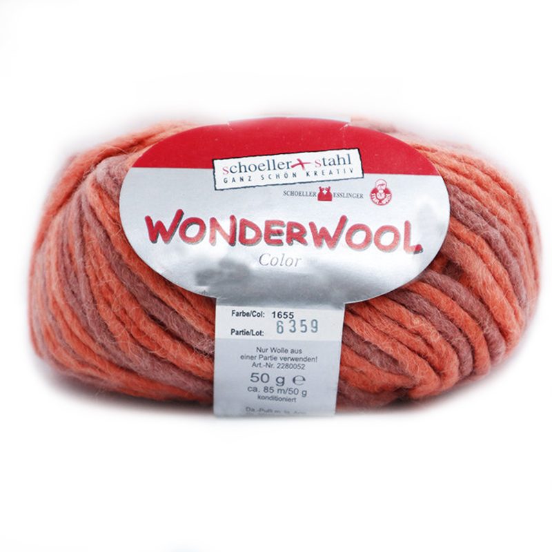 絕版品』Schoeller＆stahl WONDERWOOL 德國仙境毛線【段染】混合羊毛