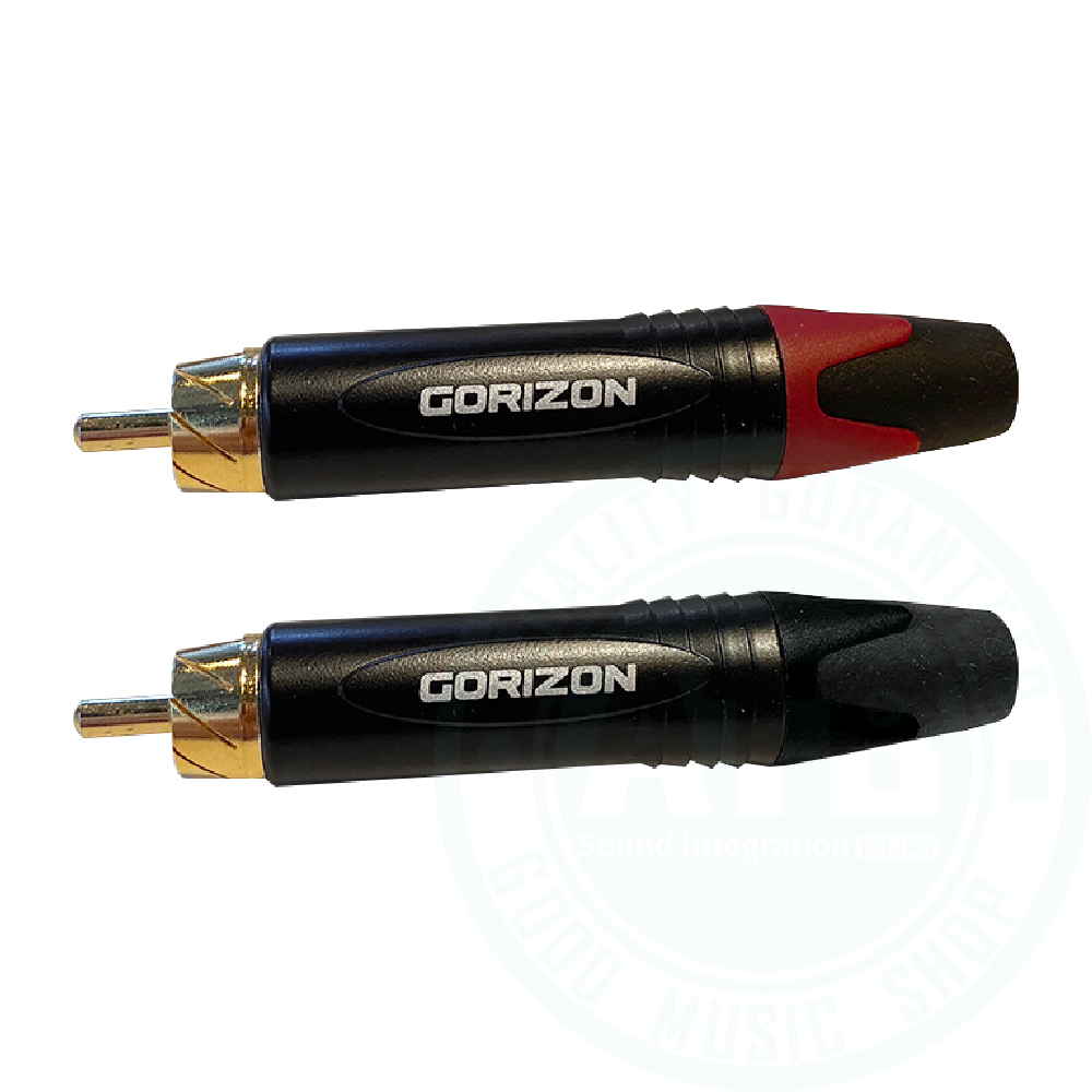 Gorizon Gorizon / GZ111R-GB 公RCA接頭(對) — 三峽配件 / 週邊｜YA! 玩音樂
