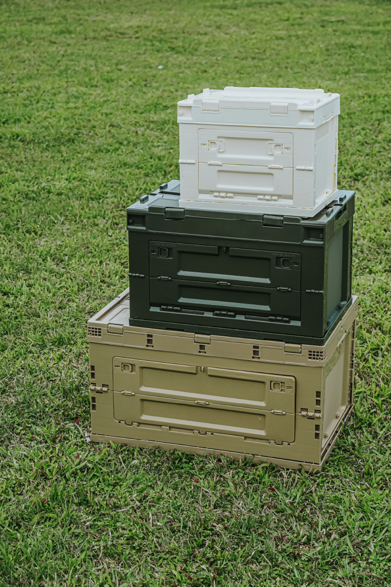 【野式原品】-摺疊側開露營收納箱