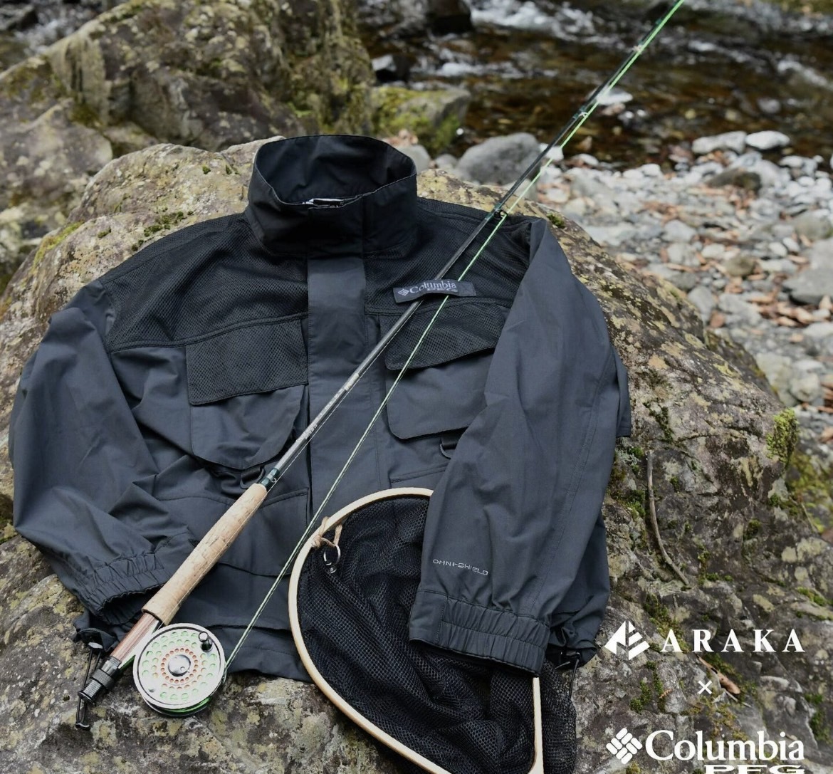 日本 ARAKA×Columbia 漁獵外套