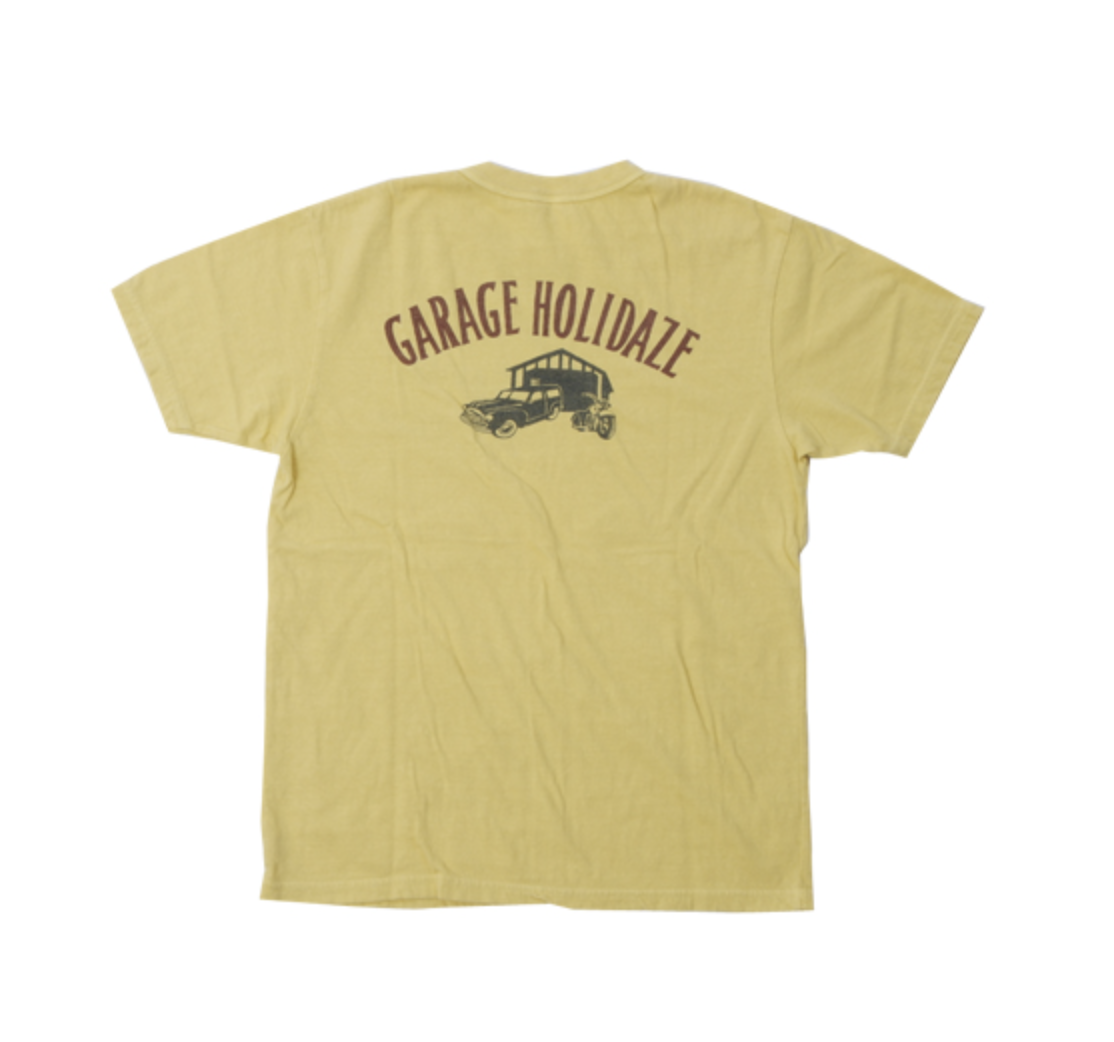 UES GARAGE HOLIDAZE Tee / yellow