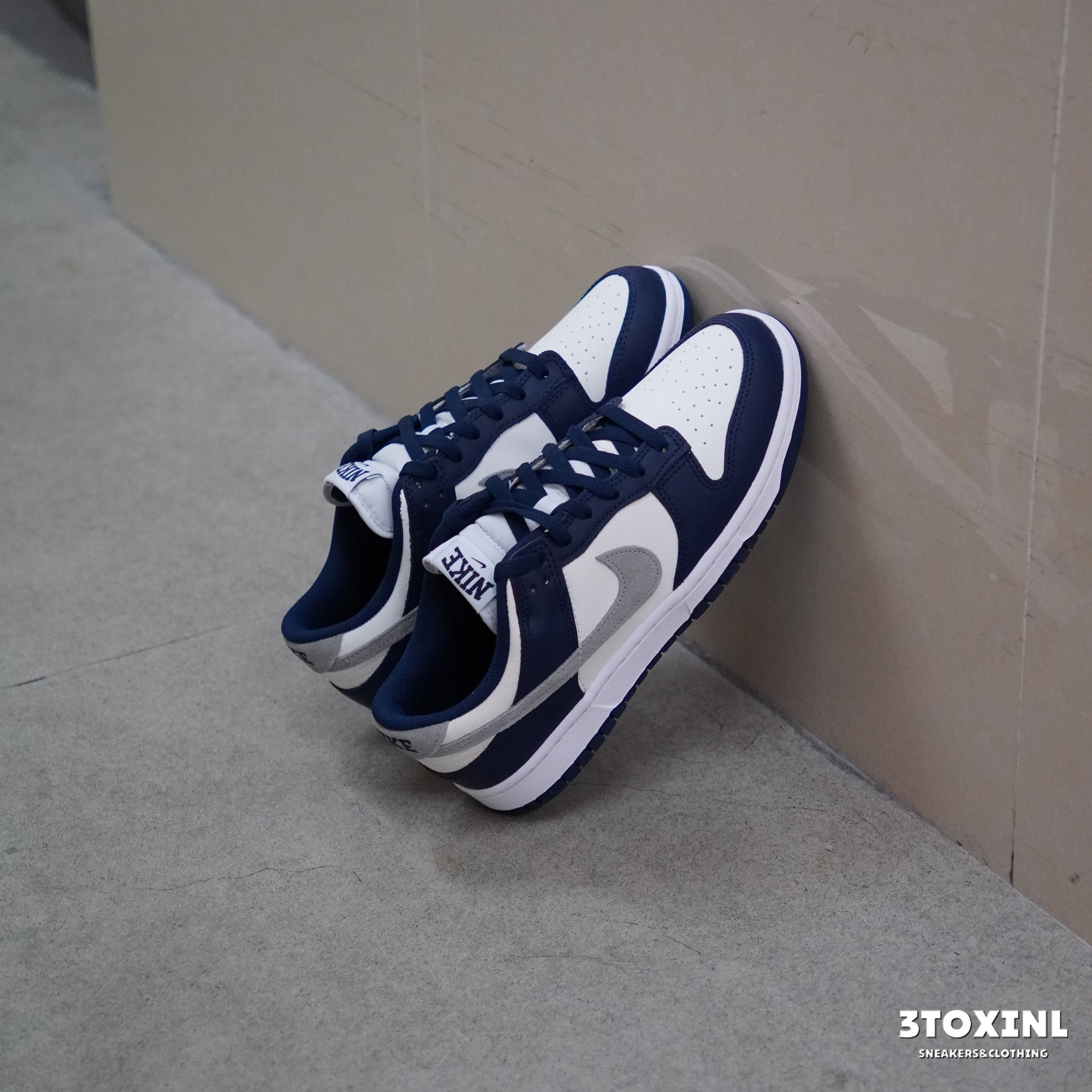(現貨) Nike Dunk Low - Summit White Midnight Navy