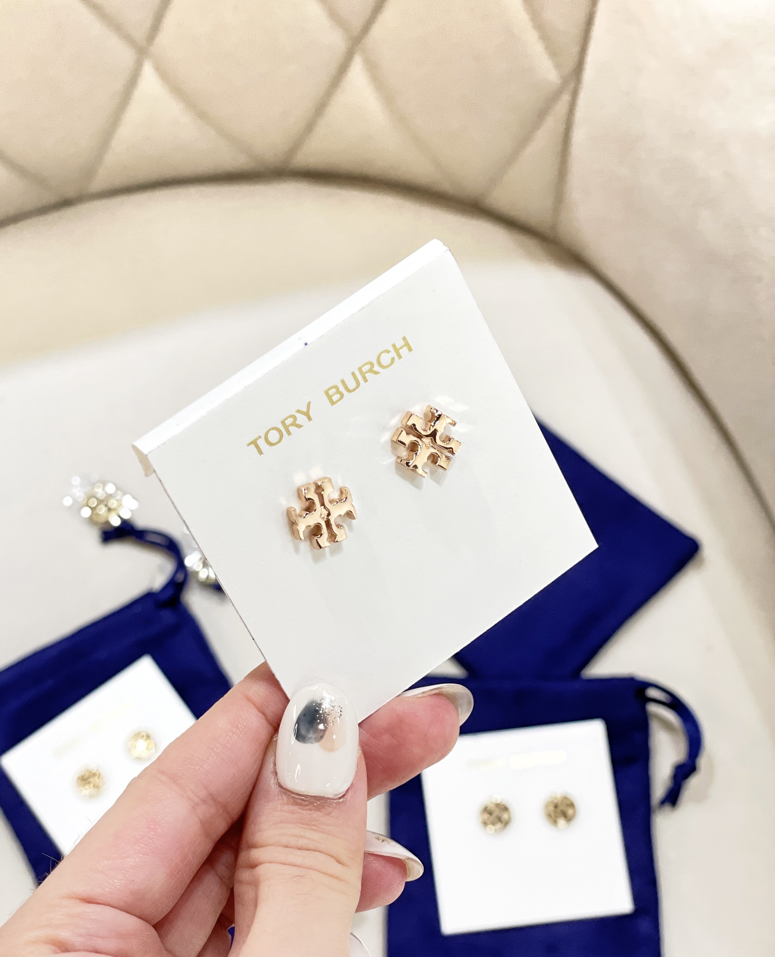 TORY BURCH Kira Stud Earrings
