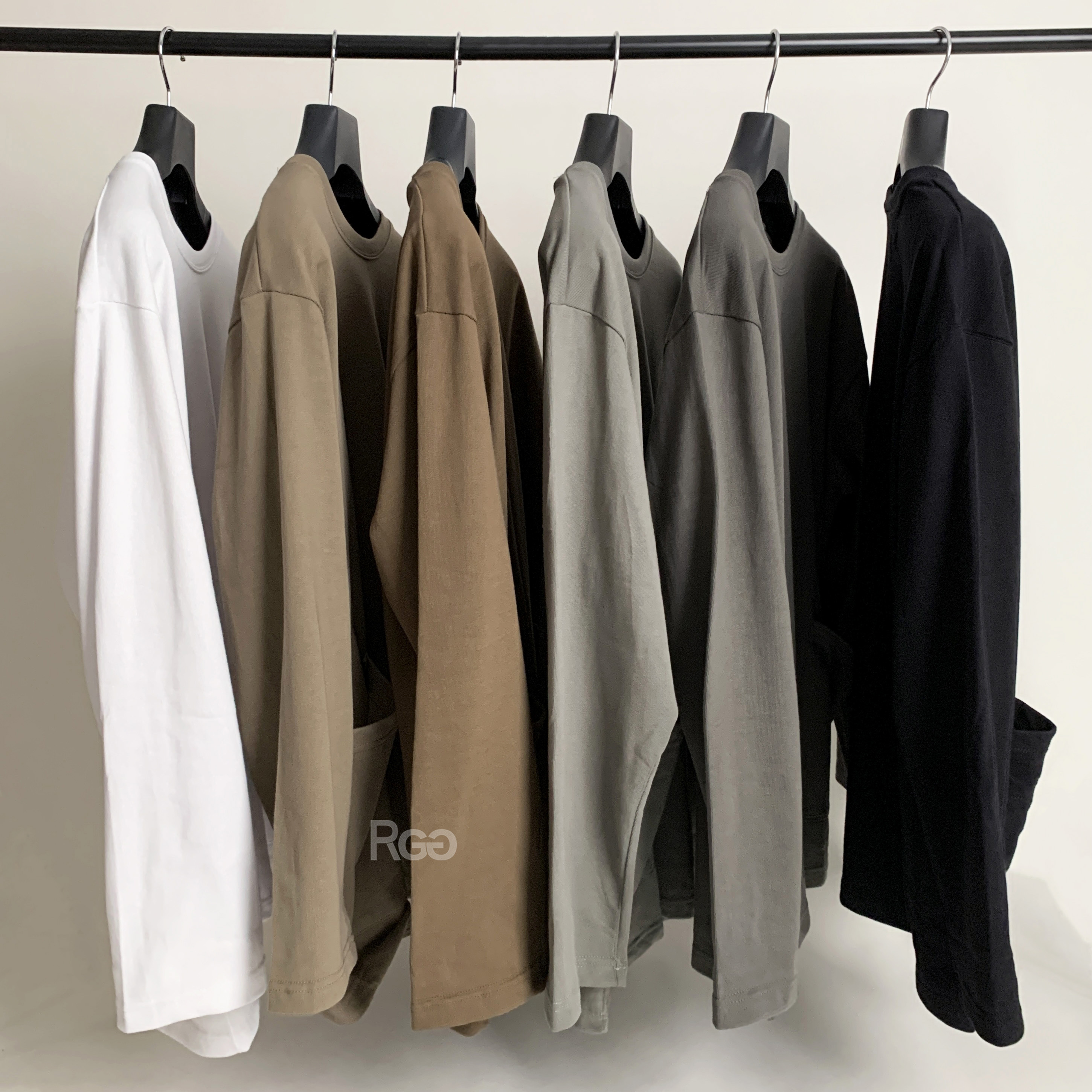 推薦必買款 台灣製 20支雙股純棉厚挺側邊雙口袋長T