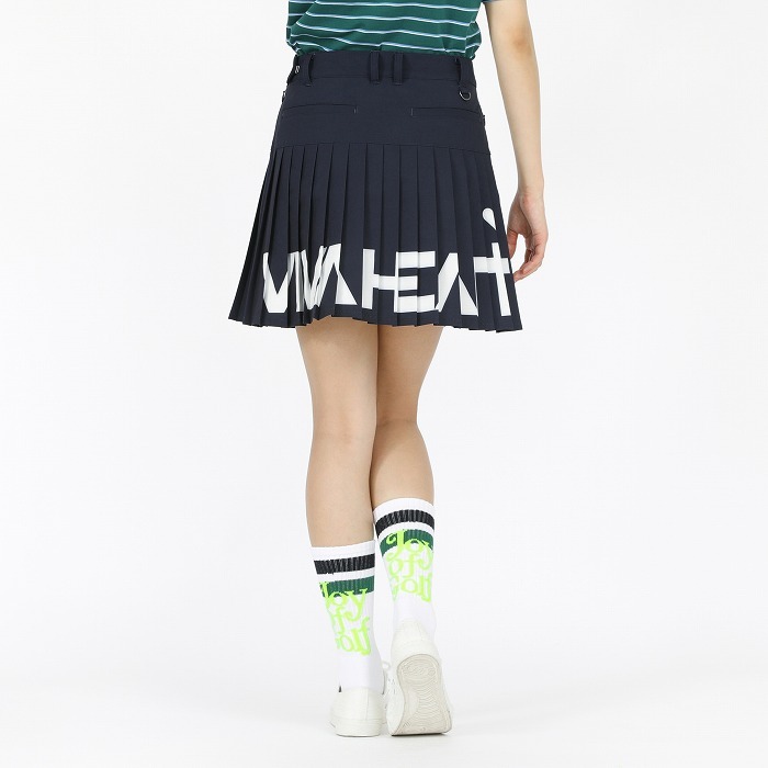 女士 LOGO百褶裙