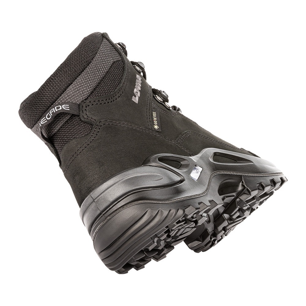 LOWA RENEGADE GORE-TEX® 女 中筒多功能健行鞋 深灰黑