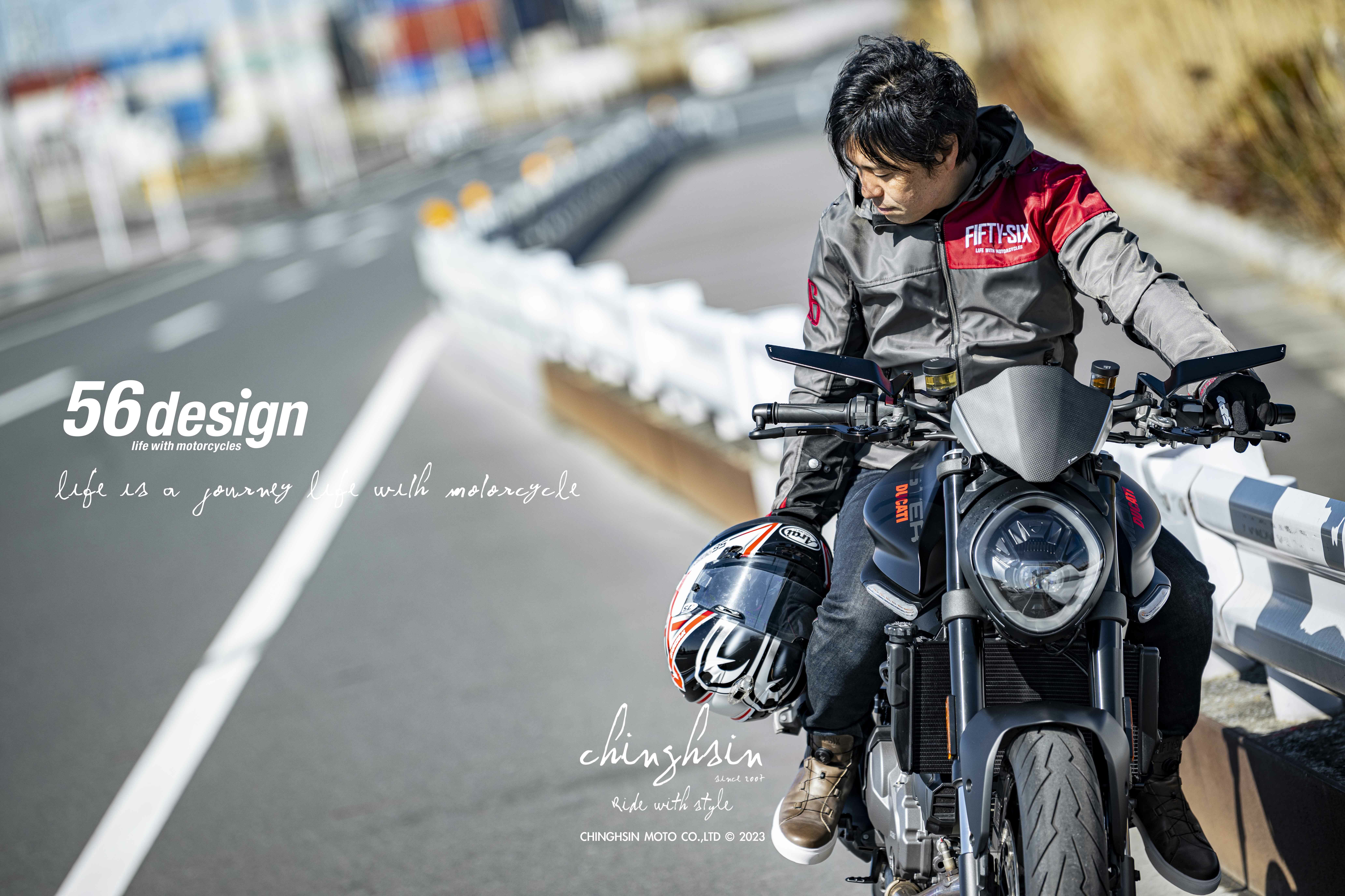 56DESIGN QUARTER PARKA，城市通勤與騎行穿搭百搭款