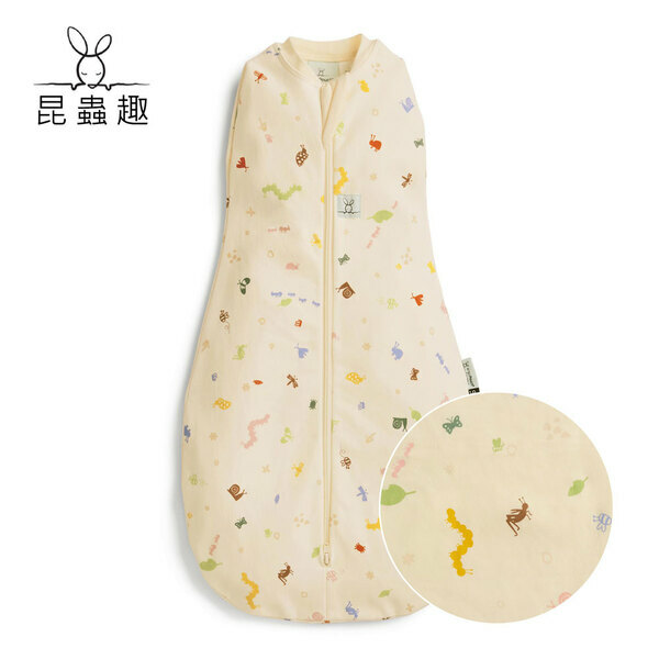澳洲 ergoPouch 二合一舒眠包巾 0.2TOG 昆蟲趣款