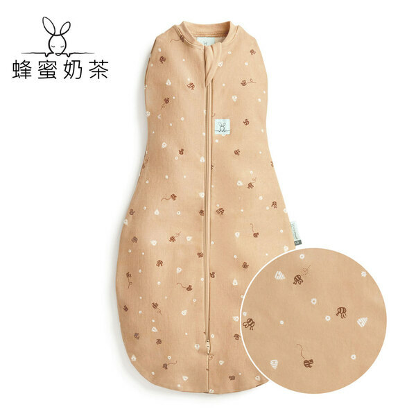 澳洲 ergoPouch 二合一舒眠包巾 0.2TOG 蜂蜜奶茶款