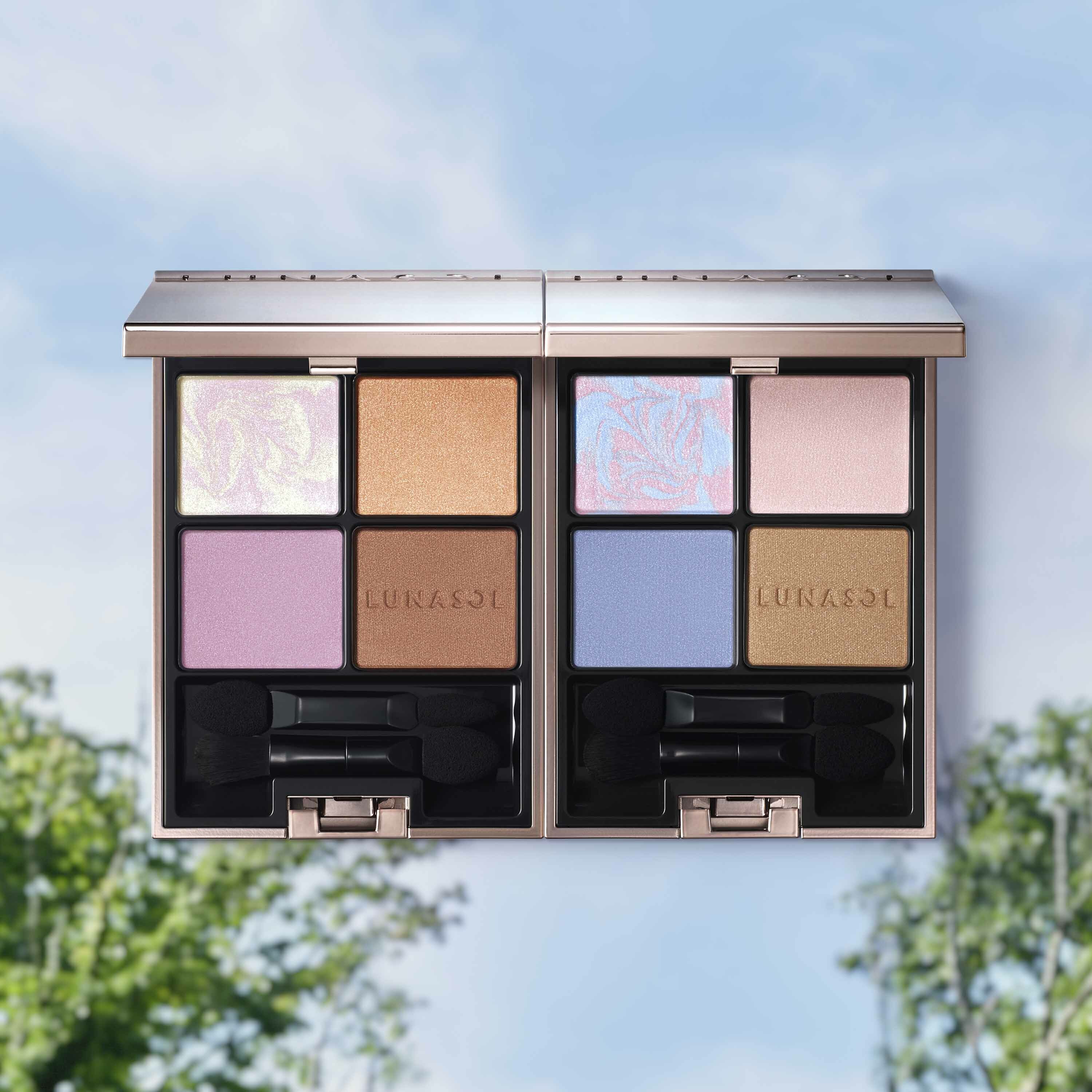 [限定] LUNASOL Eye Coloration 魅光幻彩四色眼影組 EX28 / EX29