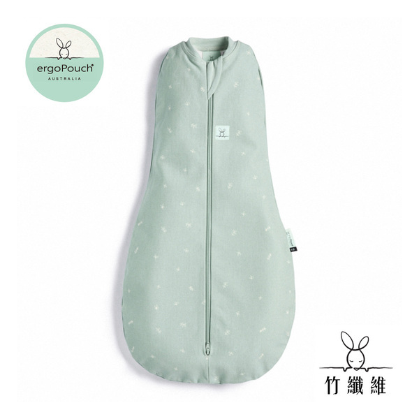 澳洲 ergoPouch 二合一舒眠竹纖維包巾 蘇答綠款