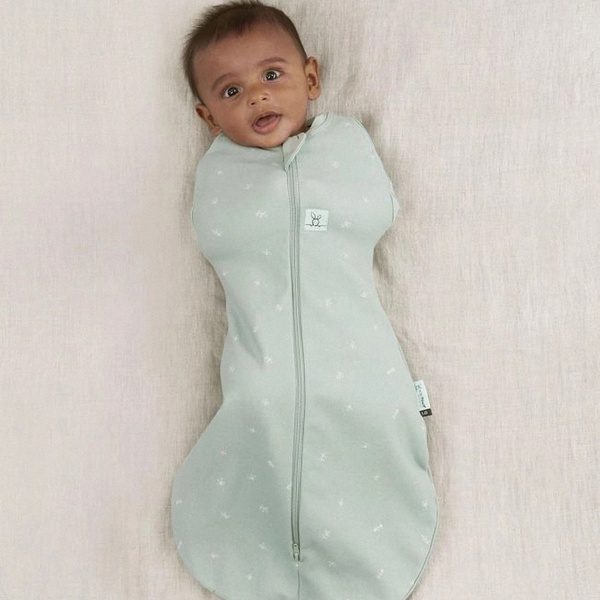 澳洲 ergoPouch 二合一舒眠竹纖維包巾 蘇答綠款