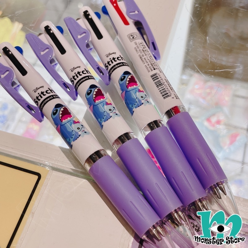 史迪仔小金3色原子筆