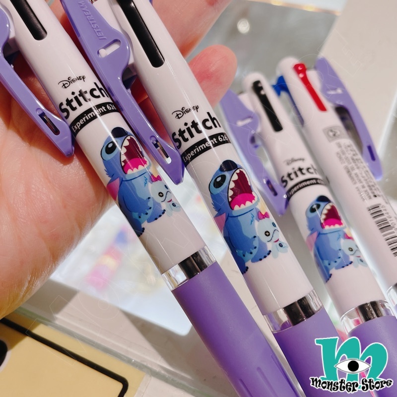 史迪仔小金3色原子筆