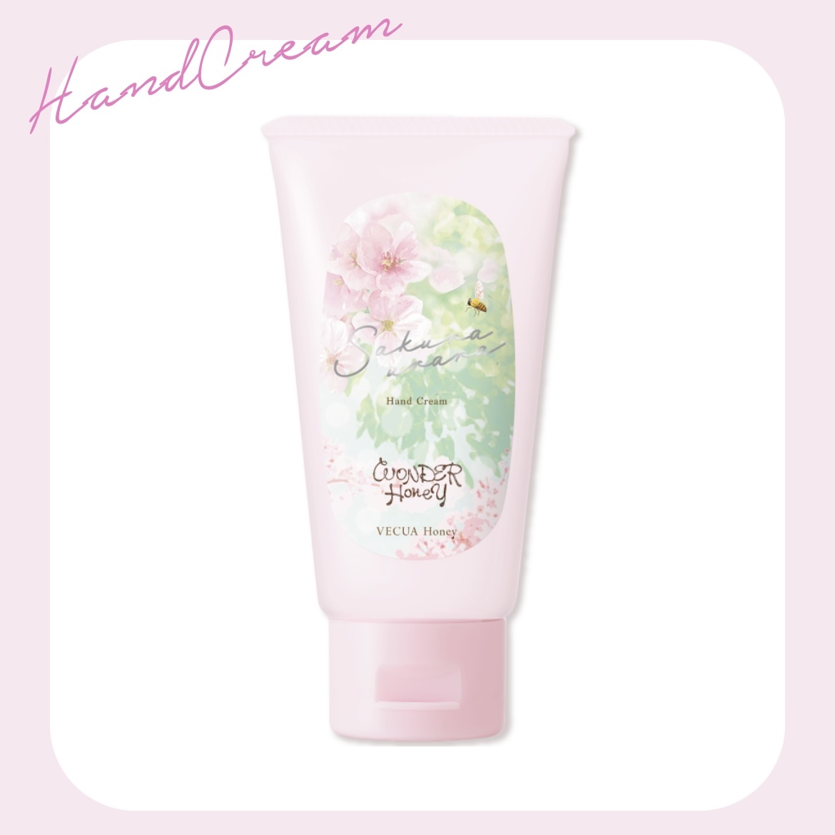 [限定] VECUA HONEY Sakura Urara Enrich Hair Oil & Hand Cream