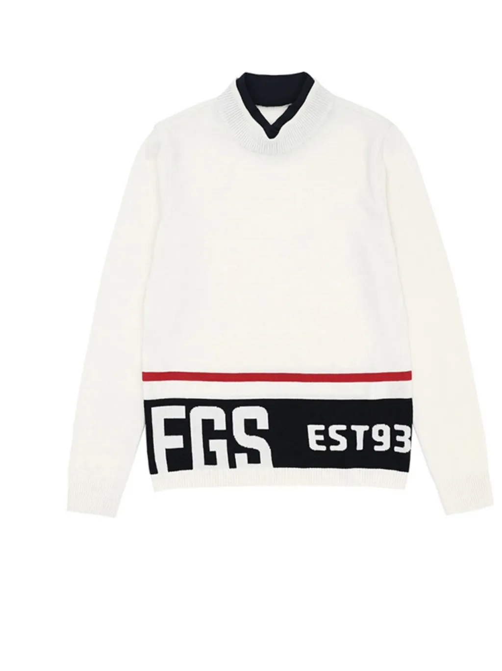 女【現貨】5折起/韓風高爾夫衣/時尚品牌 Fantom/正韓 秋冬款針織雙領長袖#MW111183 #MW111185