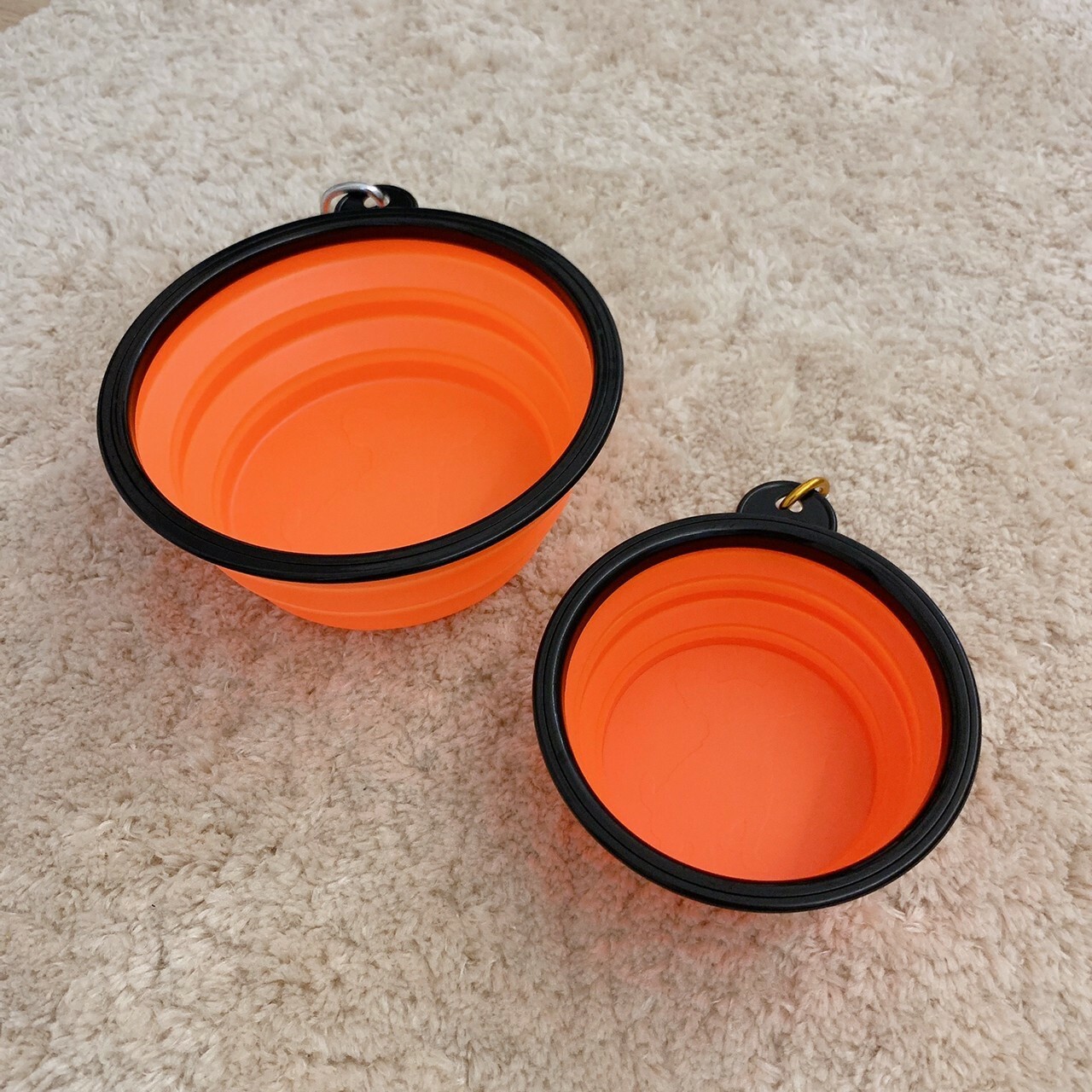 帶扣寵物摺疊碗