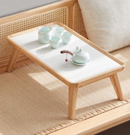 萊茵岩板實木炕几 LY-H6181