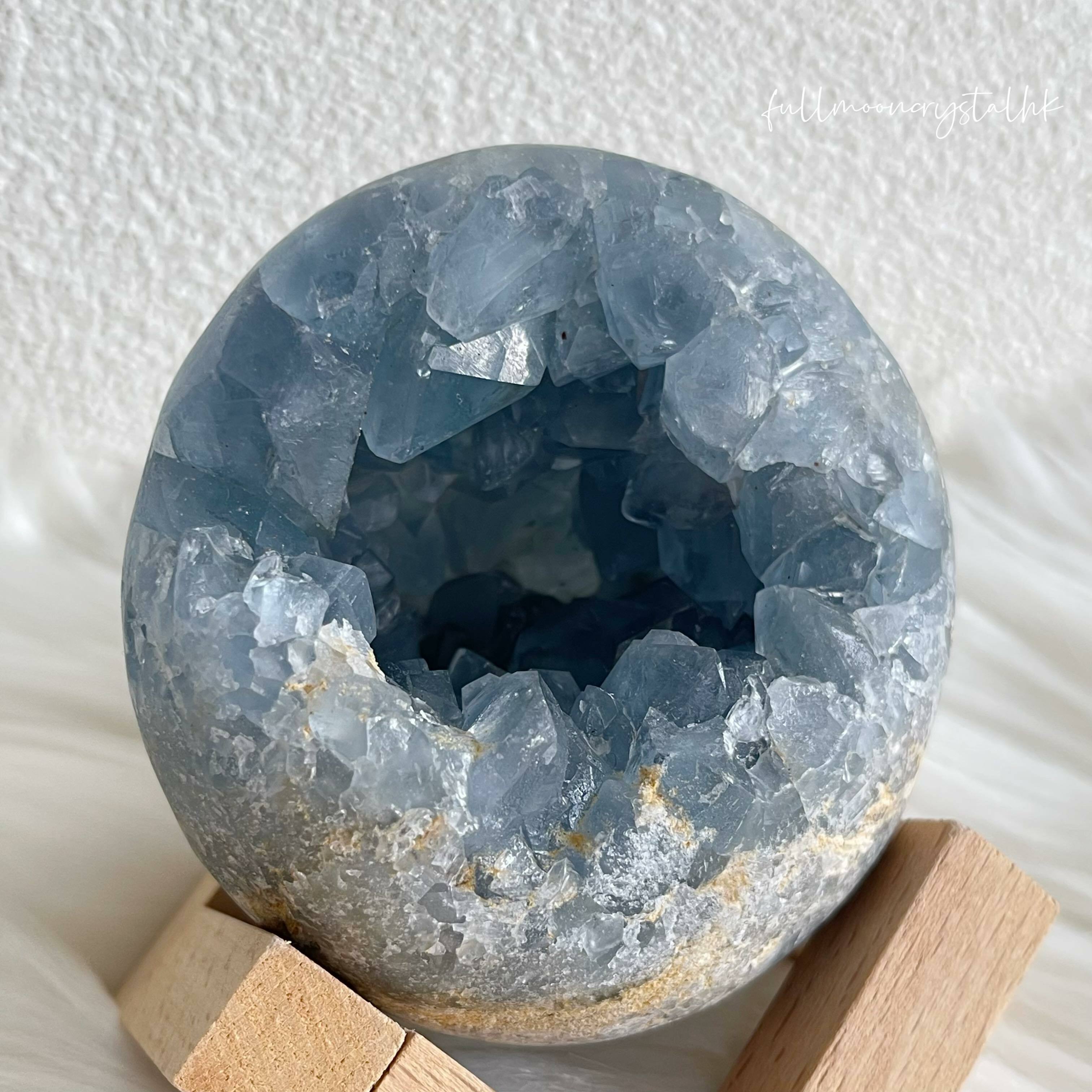 球形天青石原石