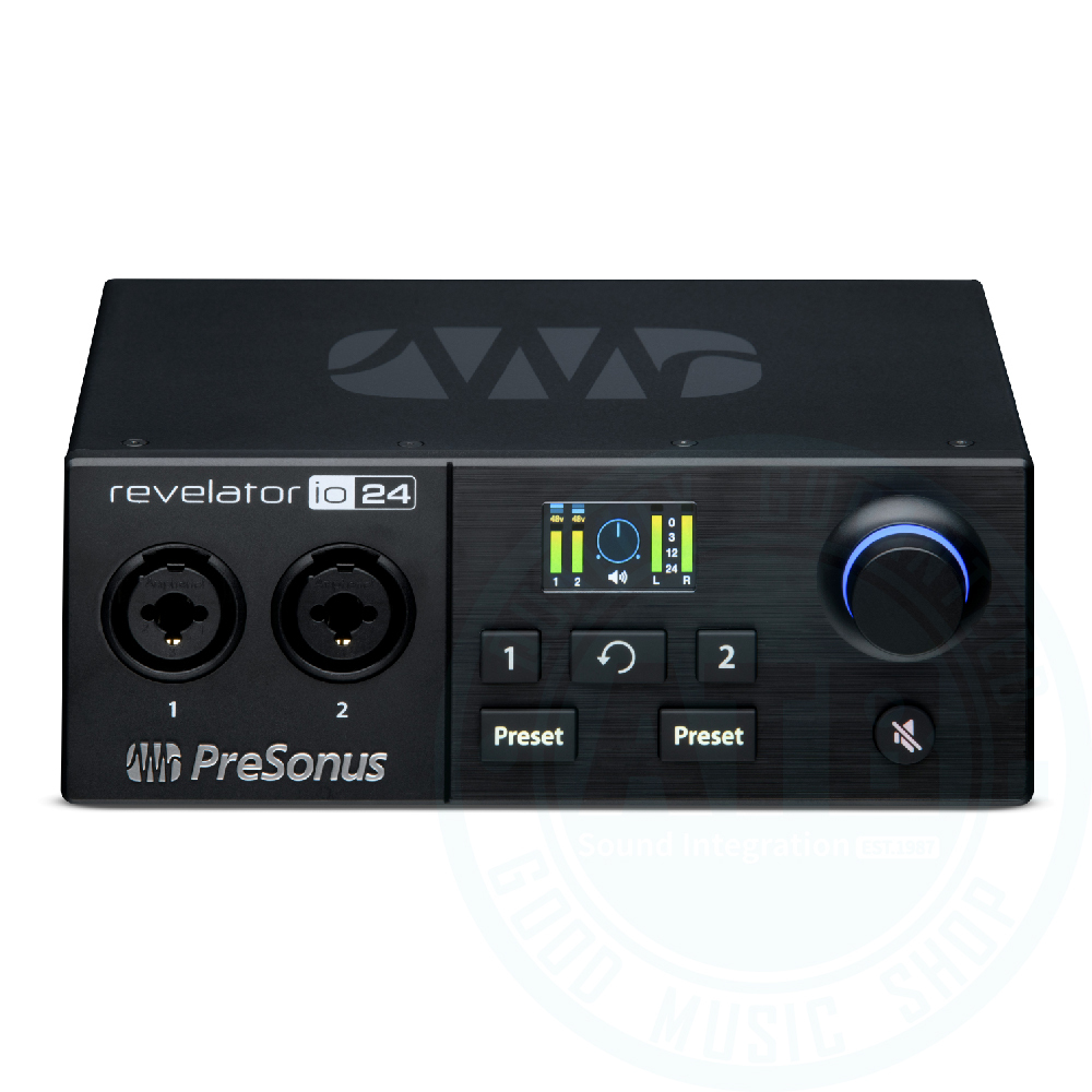 PreSonus PreSonus / Revelator io24 2in/2out USB-C錄音介面(iPad可用) — 三峽錄音 / 音響｜YA! 玩音樂
