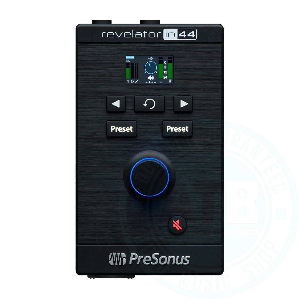 PreSonus PreSonus / Revelator io44 3in/2out USB-C錄音介面(iPad可用) — 三峽錄音 / 音響｜YA! 玩音樂