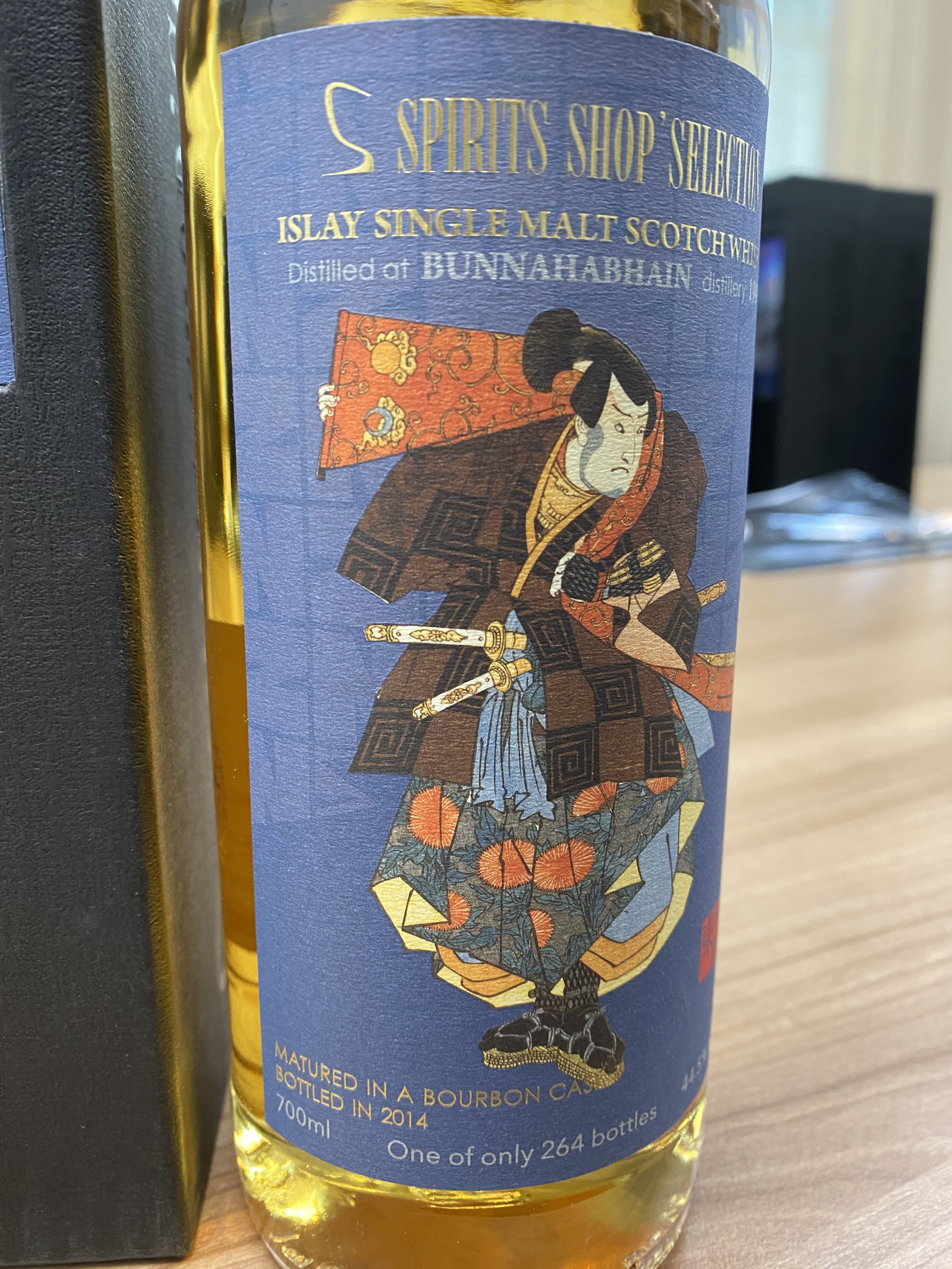 東方命 21years  Bunnahabhain  25 years Single Whisky, Distilled in 1989, bottled in 2014, 全球限量264支