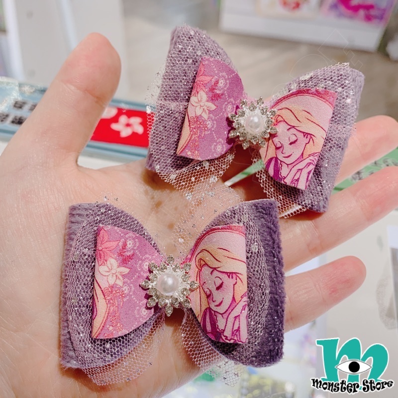 長髮公主樂佩蝴蝶髮夾