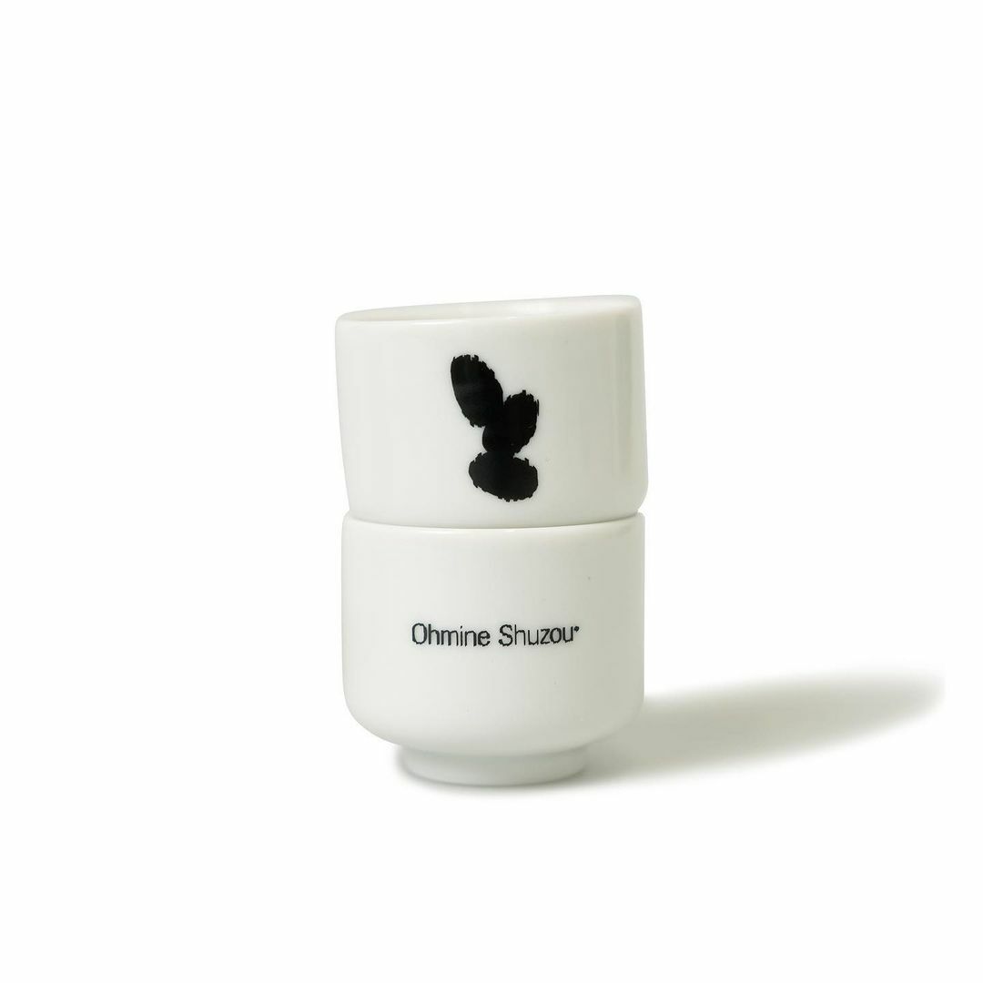 大嶺 Kosuke Kawamura × Ohmine 三粒米 酒器套裝 (德利+酒杯2入)