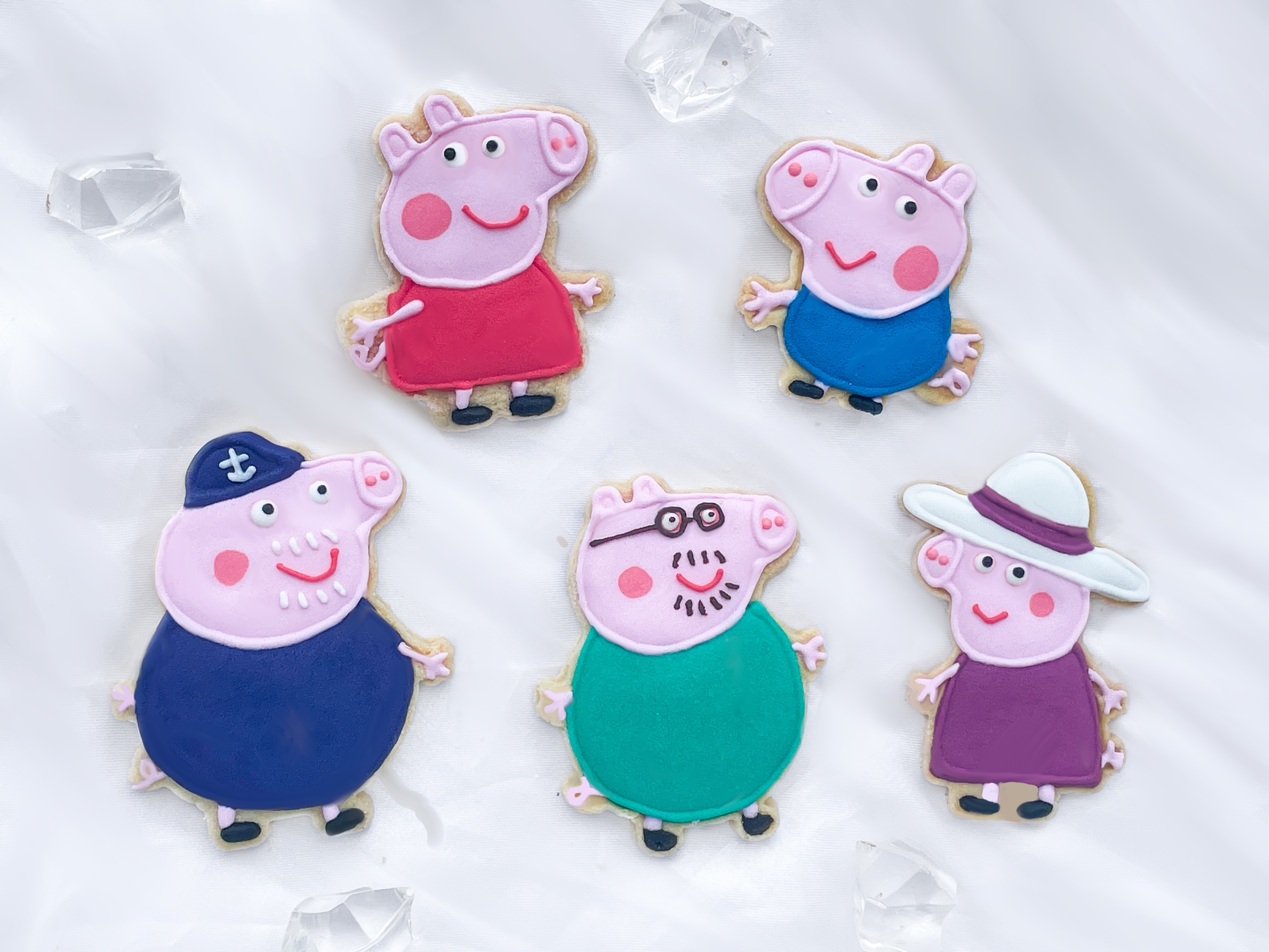 小豬佩奇糖霜曲奇餅 （小）