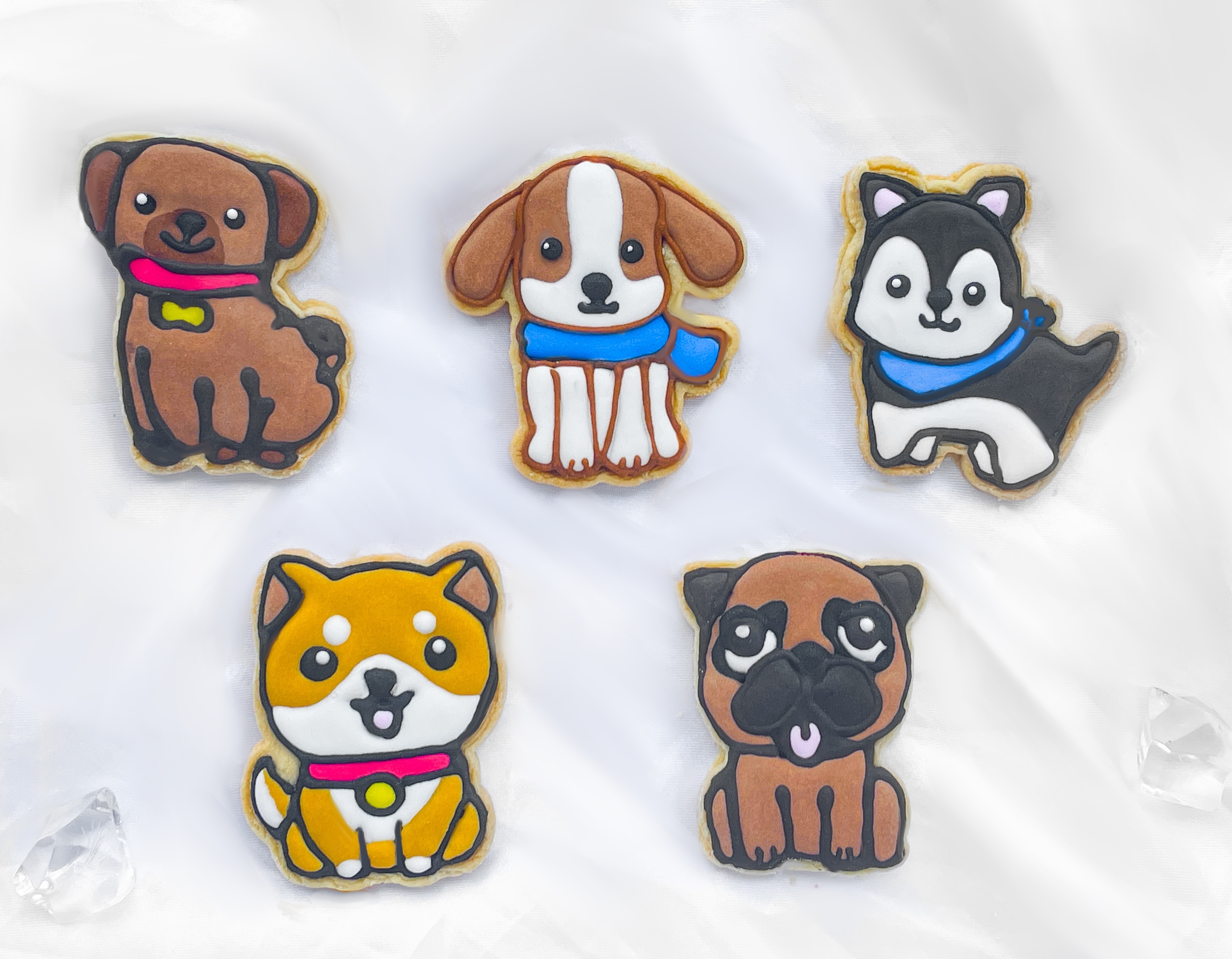 小狗糖霜曲奇餅