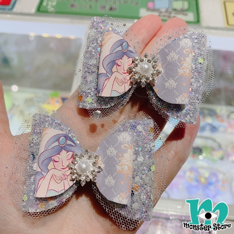 茉莉公主蝴蝶髮夾