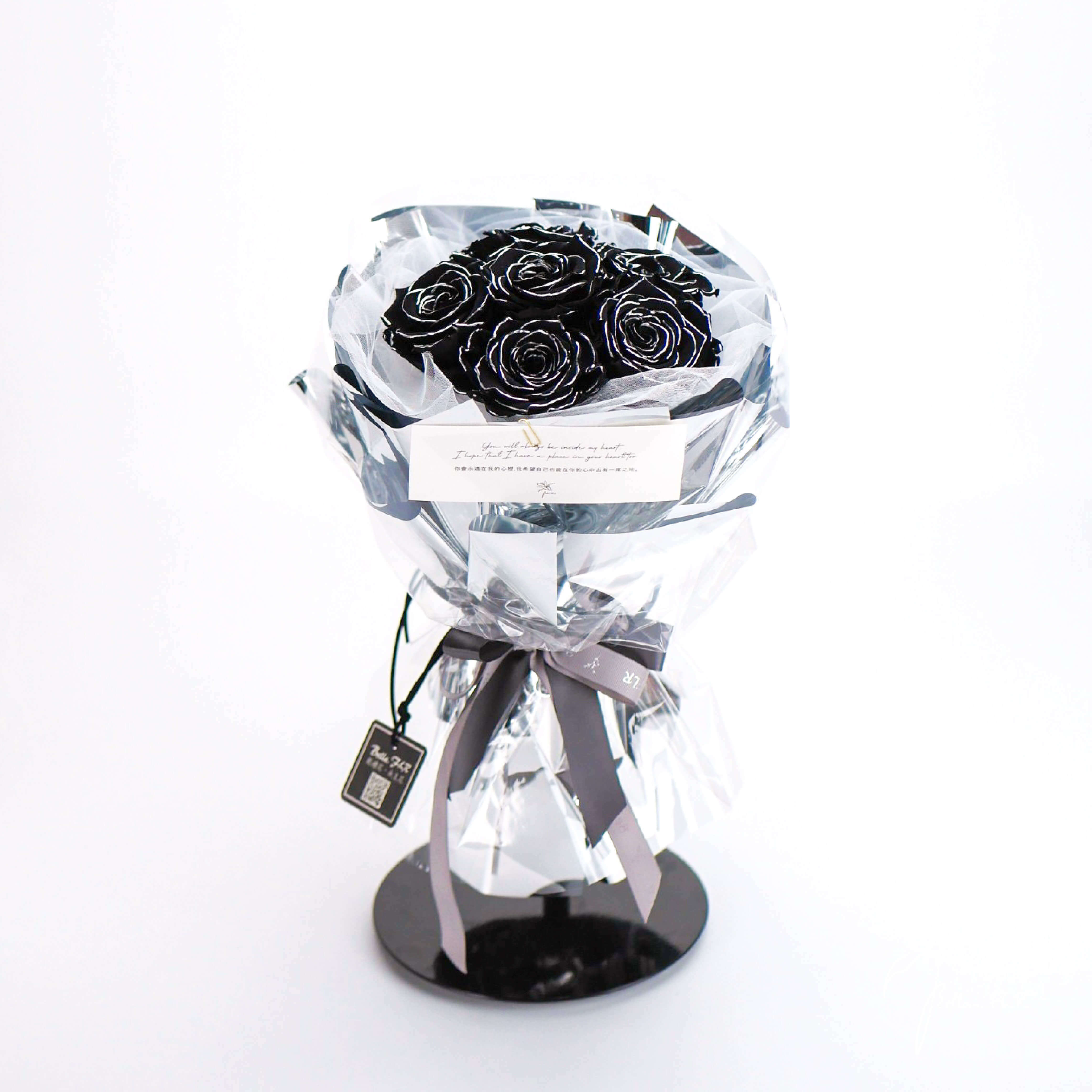 【星空】6朵永生玫瑰花束