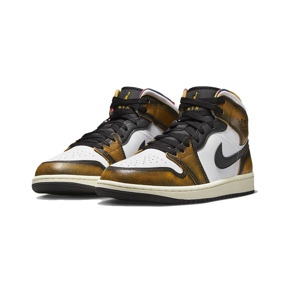 Air Jordan 1 Mid SE Orange Wear Away 刷舊 古銅 DQ8417-071