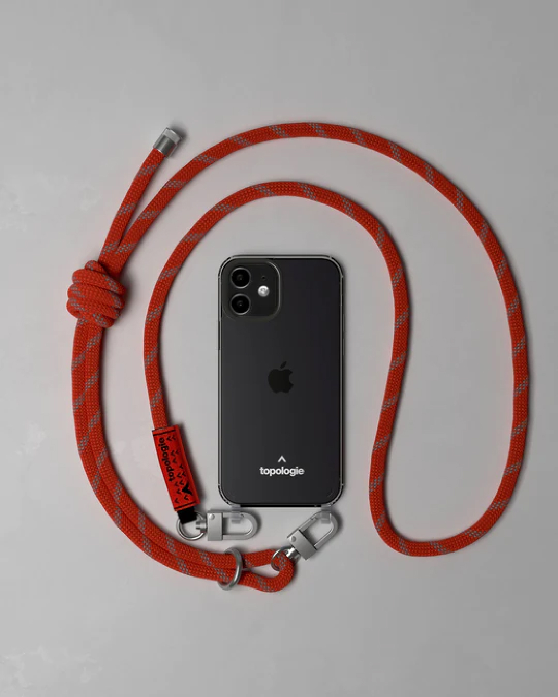 8.0mm Rope 繩索背帶(反光咖啡紅)