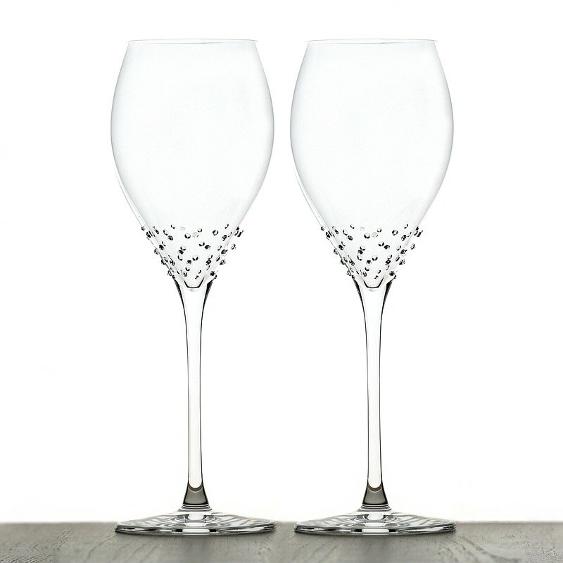 𝐆𝐑𝐀𝐍𝐃𝐈｜Carina 船底座 無鉛水晶氣泡酒杯-2入組