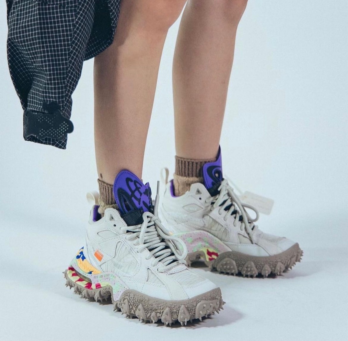 Off‑White x Nike Air Terra Forma White 解構 塗鴉 米白 DQ1615-100