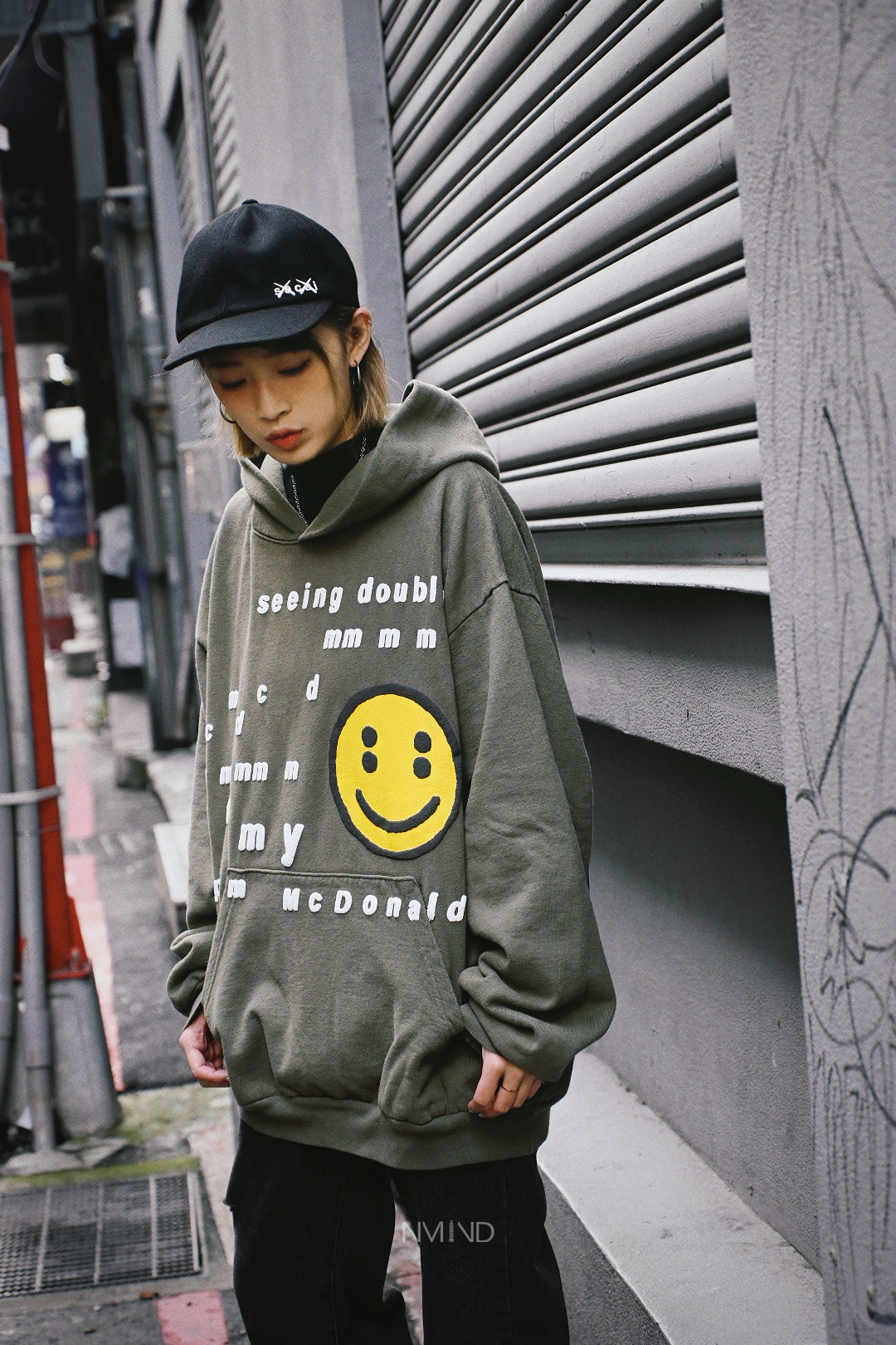 CPFM X Mc Donald's 聯名 帽踢 橄欖綠