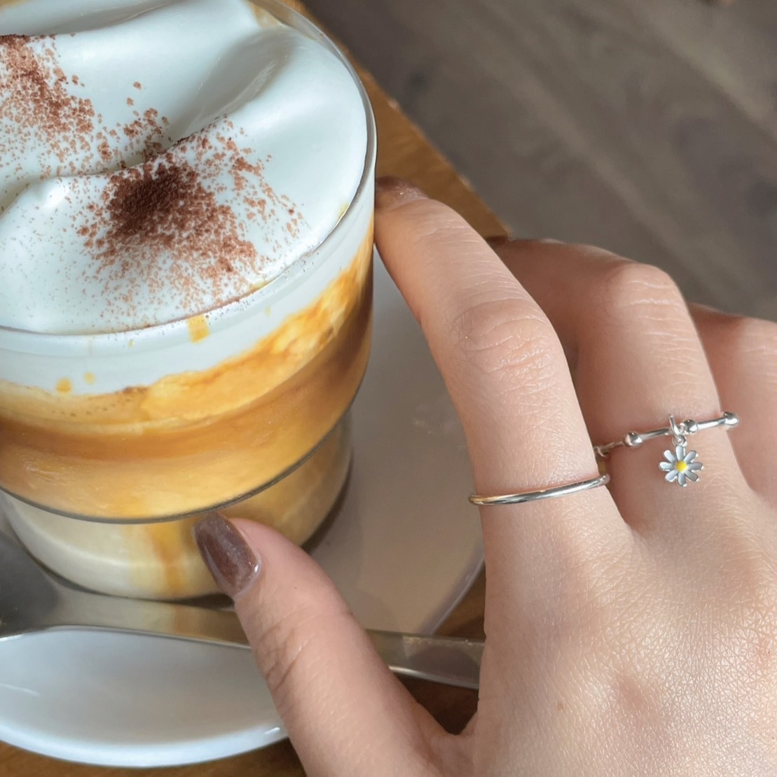 925 silver-Daisy Ring