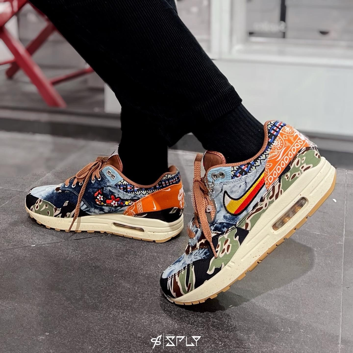Concepts x Nike Air Max 1 SP HEAVY 迷彩丹寧 DN1803-900