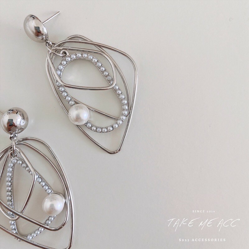 多重交響樂｜純銀針耳環