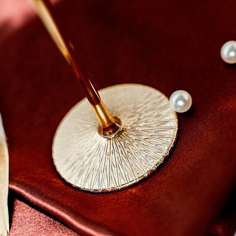 𝐆𝐑𝐀𝐍𝐃𝐈｜Aurora Ravi Gold極光金梗260 24K金手工製香檳杯-2入組